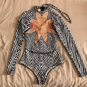 Mara Hoffman Starbasket One Piece Surf Suit